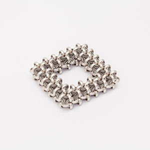 Braccialetto Bracelets Cubo Argento Silver  Brengola