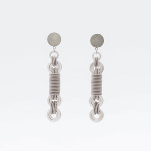 Anelli Earrings Rotaia Argento Silver Brengola