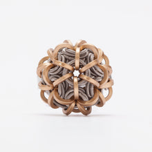 Load image into Gallery viewer, Anello RIng Mezza Sfera Ottone Brass Brengola
