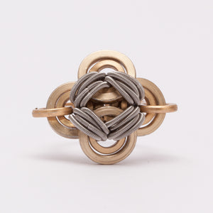 Amello Rings Quadrilobo Ottone Brass Brengpla