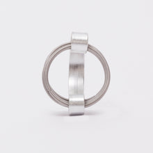 Load image into Gallery viewer, Anello RIng Ellisse Argento Silver  Brengola
