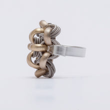 Load image into Gallery viewer, Anello Rings Zazà Acciaio Steel Ottone Brass Brengola 
