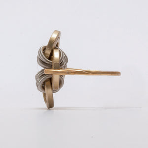 Amello Rings Quadrilobo Ottone Brass Brengpla